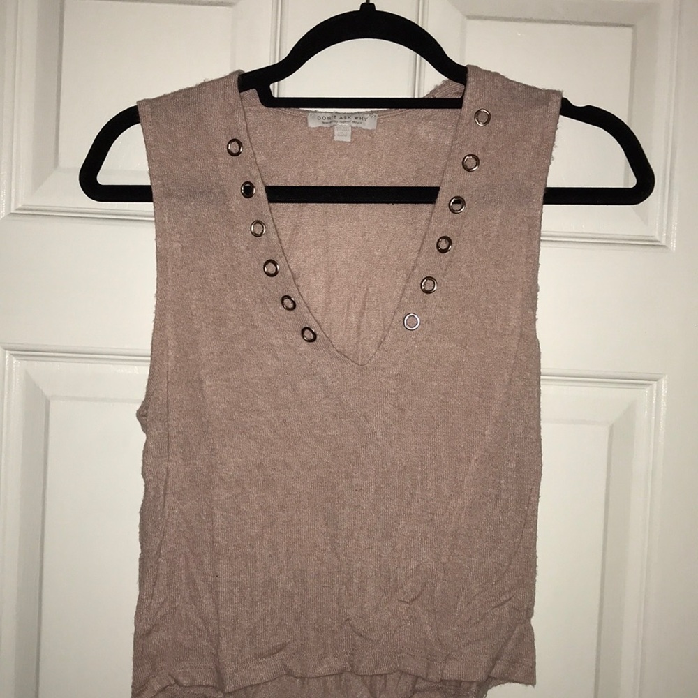 Soft pink top